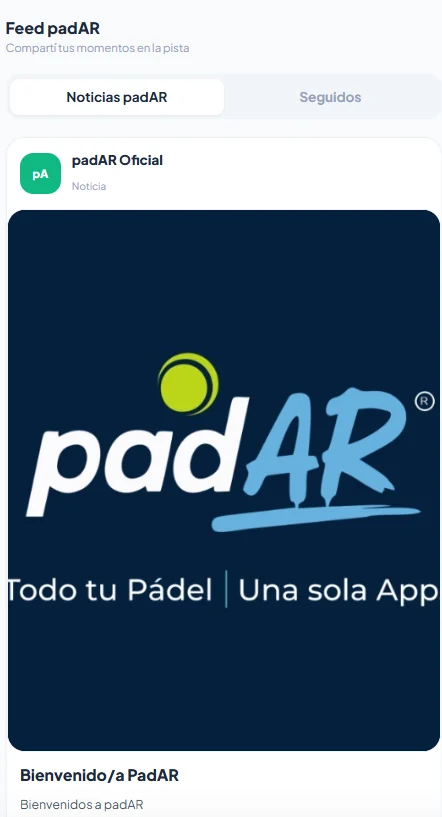 Feed de noticias de padAR